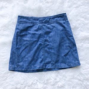 Zara denim skirt